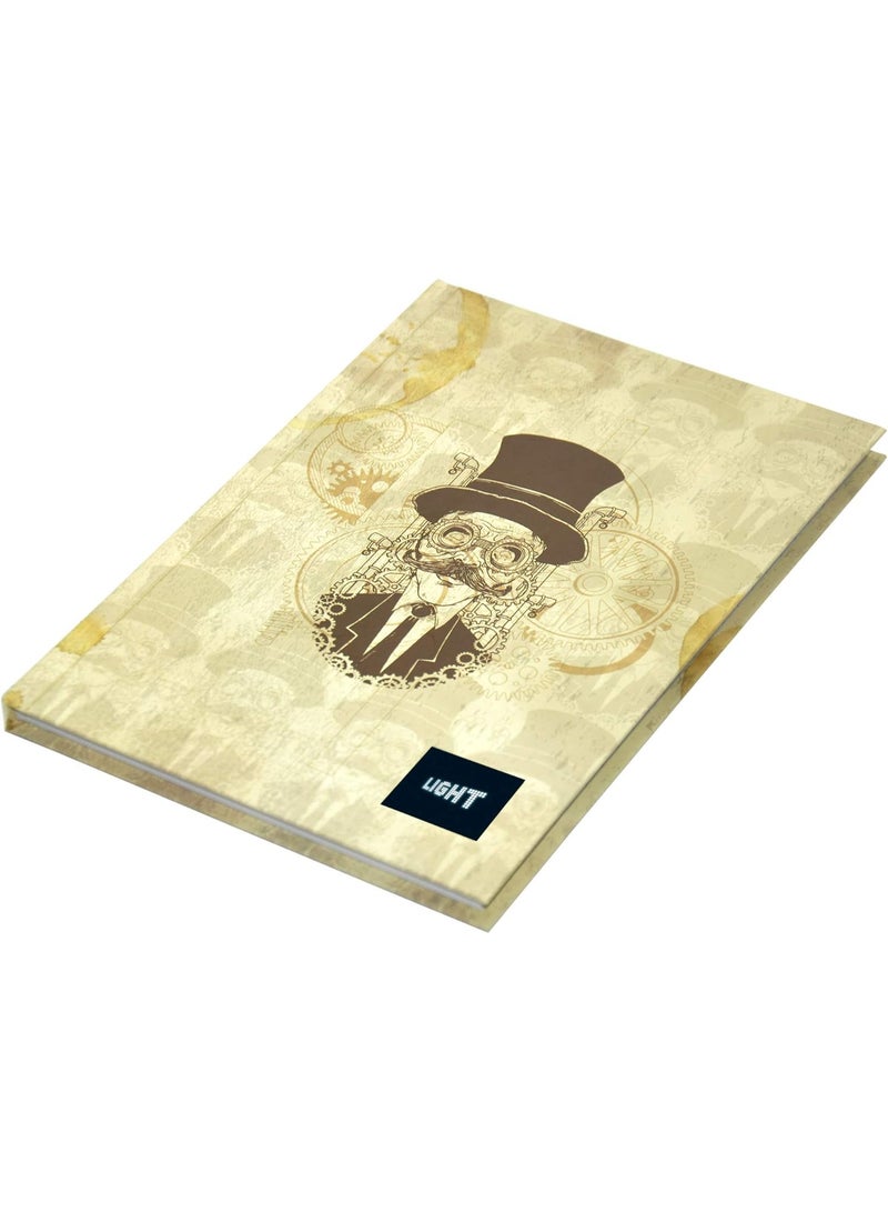 FIS Light Hard Cover Notebook (Pack of 5 Pieces x 100 Sheets) Single Line, A5 - LINBA51808 - Image 3